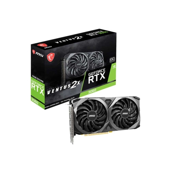 Carte Graphique MSI GeForce RTX 3060 VENTUS 2X 12Gb OC