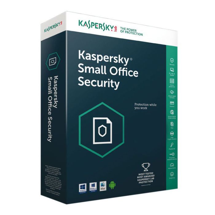 AntiVirus Kaspersky Small Office Security 7.0 Serv + 5 Post