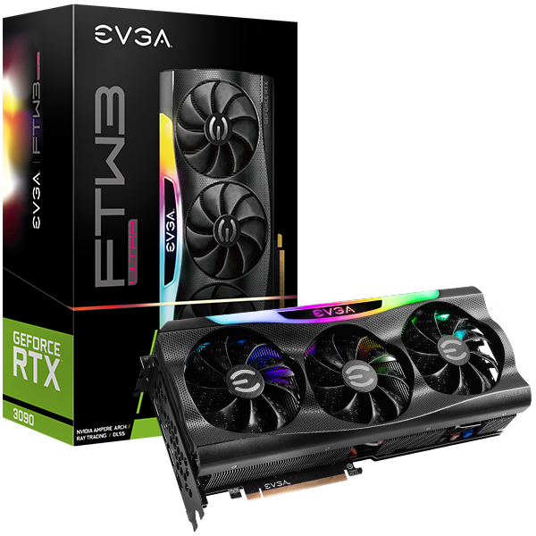 Carte graphique EVGA GeForce RTX 3090 FTW3 ULTRA GAMING