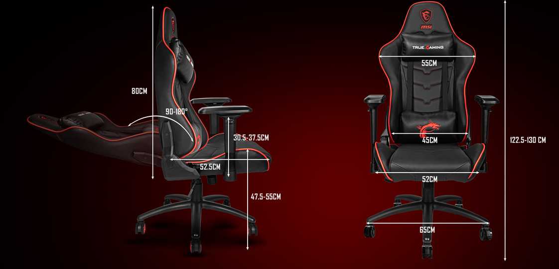 Chaise Gaming MSI MAG CH120 X Gaming Chair