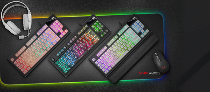 Clavier Gaming MarsGaming MKAX gaming keyboard