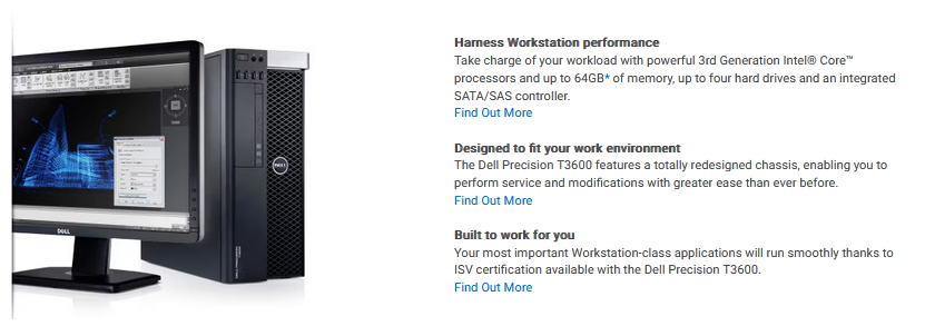 Dell Precision T3600 Xeon E5-1620 Workstation
