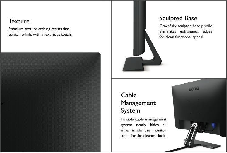 Ecran BenQ GL2480 24 inch Eye-Care Stylish Monitor