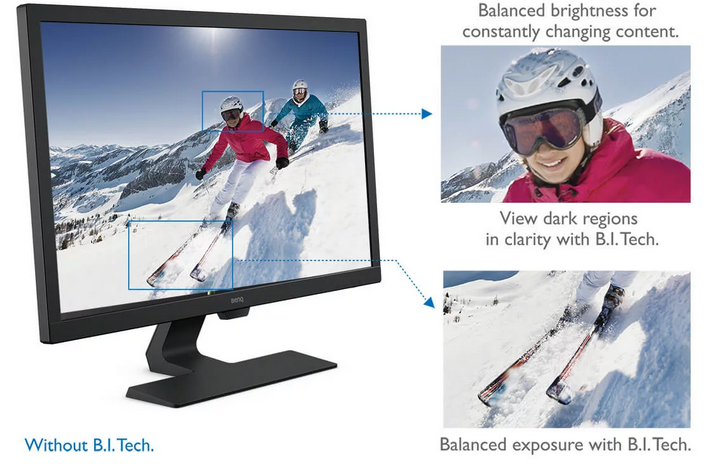 Ecran BenQ GL2480 24 inch Eye-Care Stylish Monitor