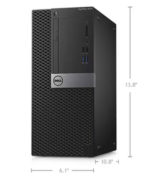 Pc Bureau Dell Optiplex 5040 Mini tour i5-6ème génération