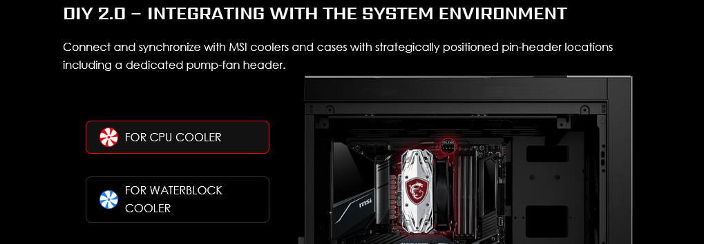 Refroidissement MSI MAG CORELIQUID 240R V2 Liquid Cooling